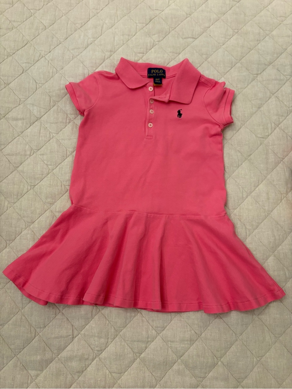 Ralph Lauren Pink Polo Dress